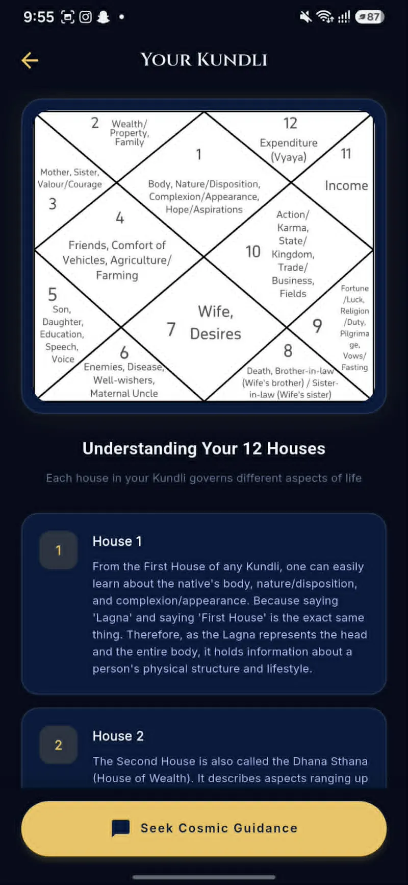 Astro Real: Zodiac & Tarot screenshot 1