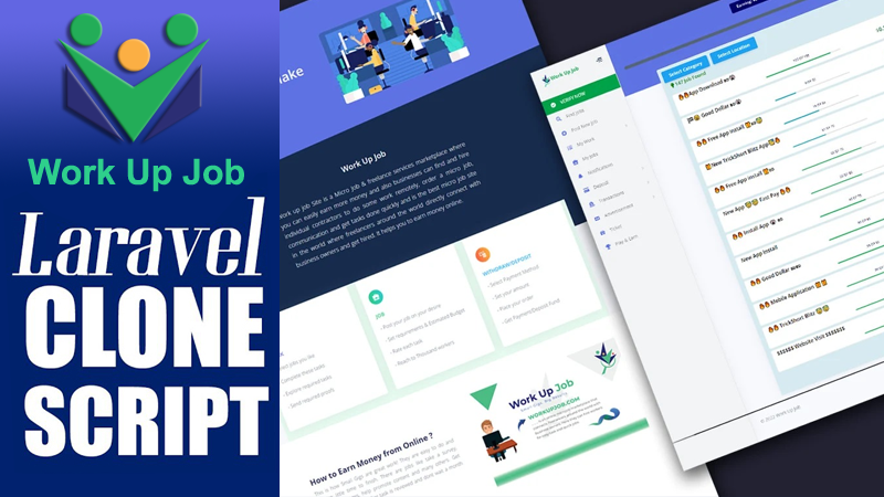 Script de php clon de WeaseUpjob Laravel media 5