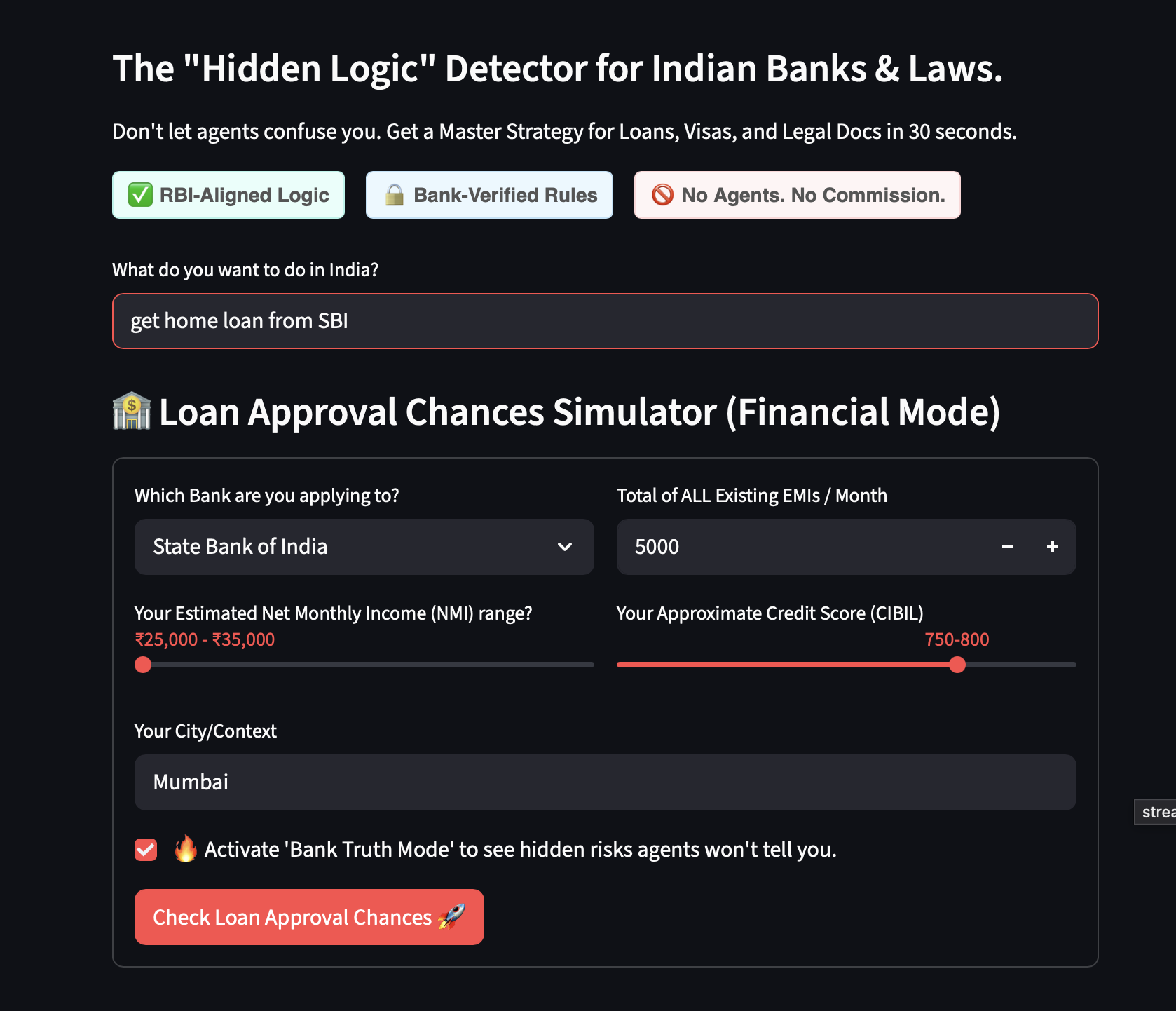 Clear Hai? - Main product screenshot demonstrating key features and user interface