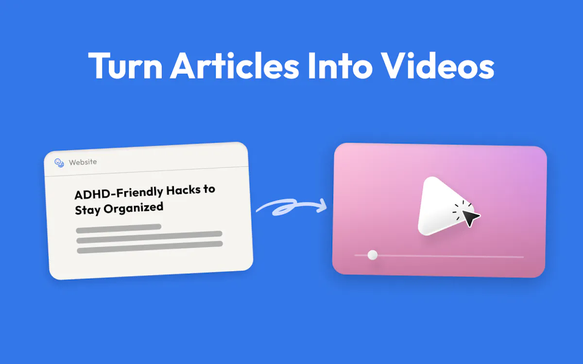 Article to Video