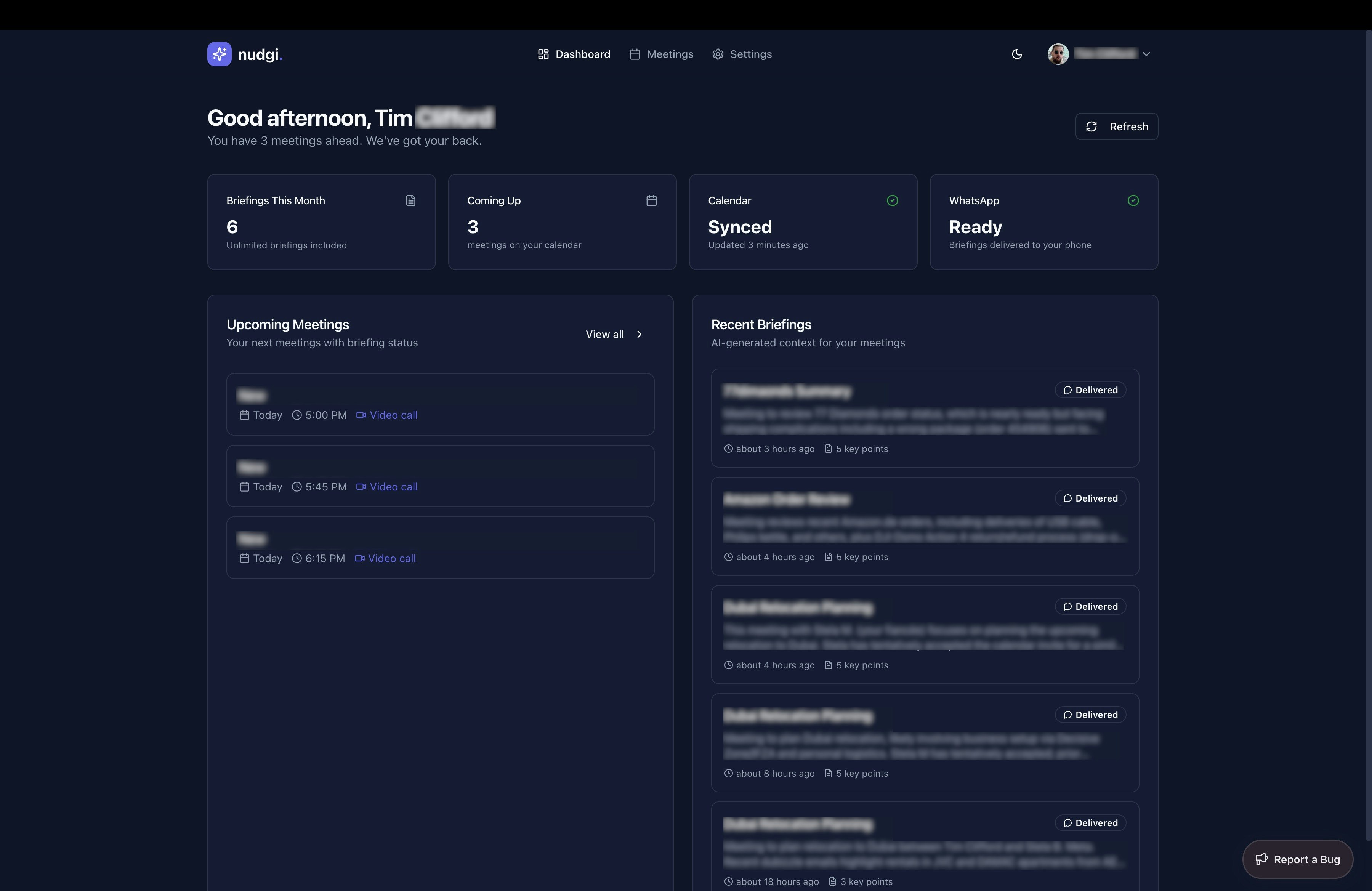 Nudgi AI - Screenshot 2 showing product features and functionality
