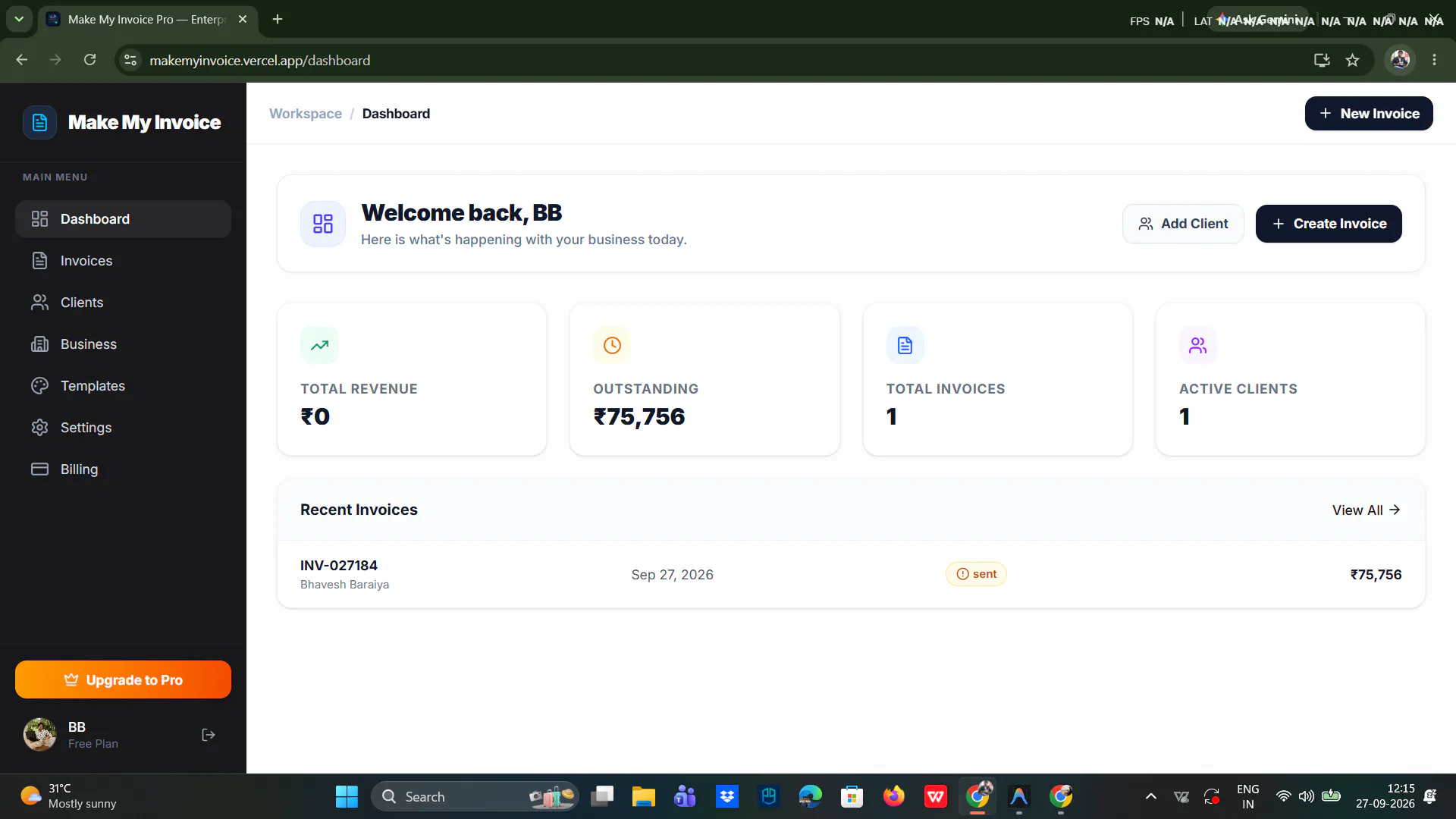 Make My Invoice Pro gallery image