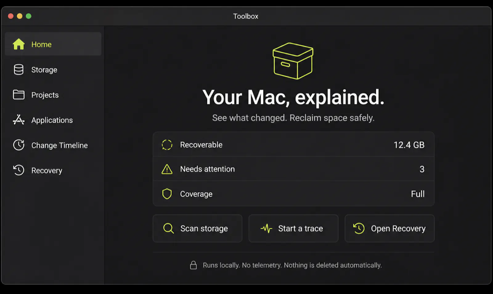 Toolbox screenshot 1