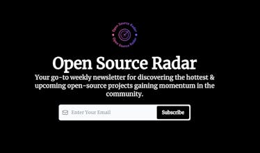 Open Source Radar gallery image