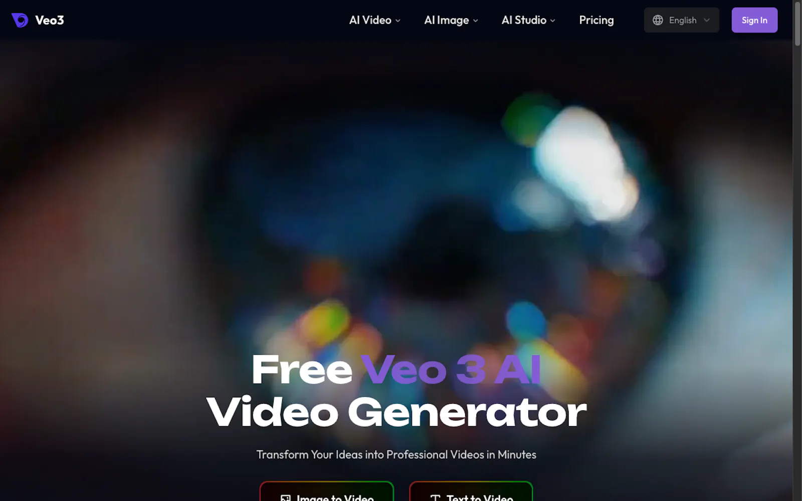 Veo3 AI screenshot 2