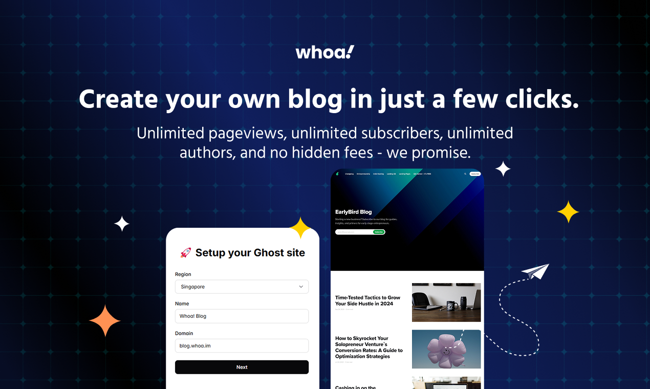 Média Whoa! - Blogs gérés pour les créateurs qui détestent la maintenance 2