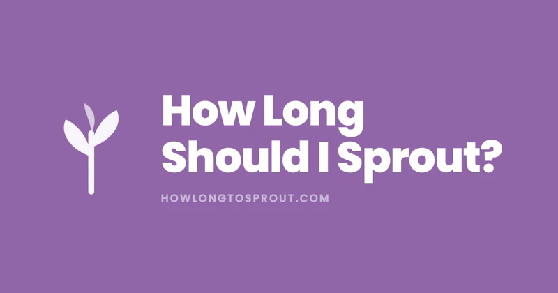 How Long To Sprout Calculator screenshot 1