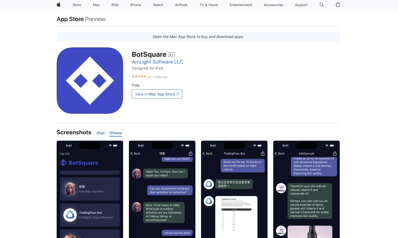 Média Bobsquare - Un magasin AI Approyme les développeurs et les utilisateurs à un seul endroit 5