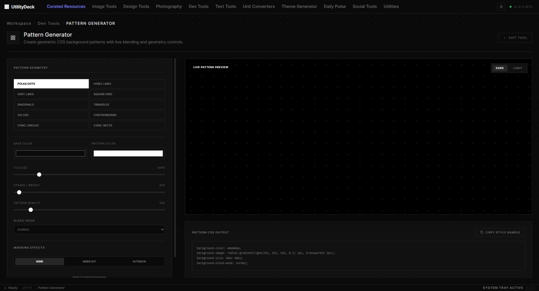 UtilityDeck - Screenshot 5 showing product features and functionality