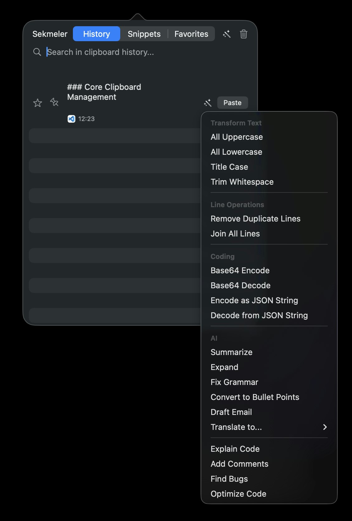 Clippy : Clipboard Manager gallery image