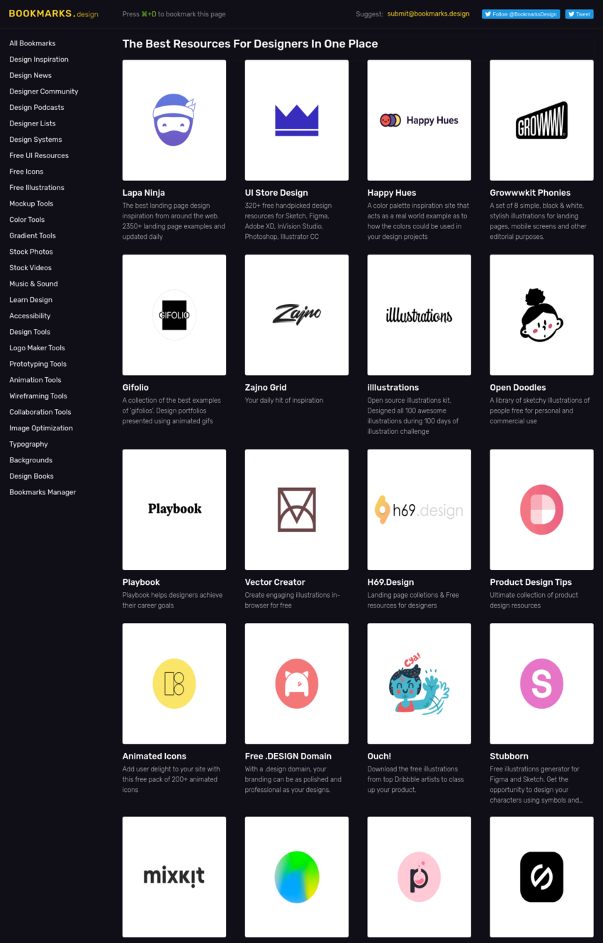 Bookmarks Design gallery image