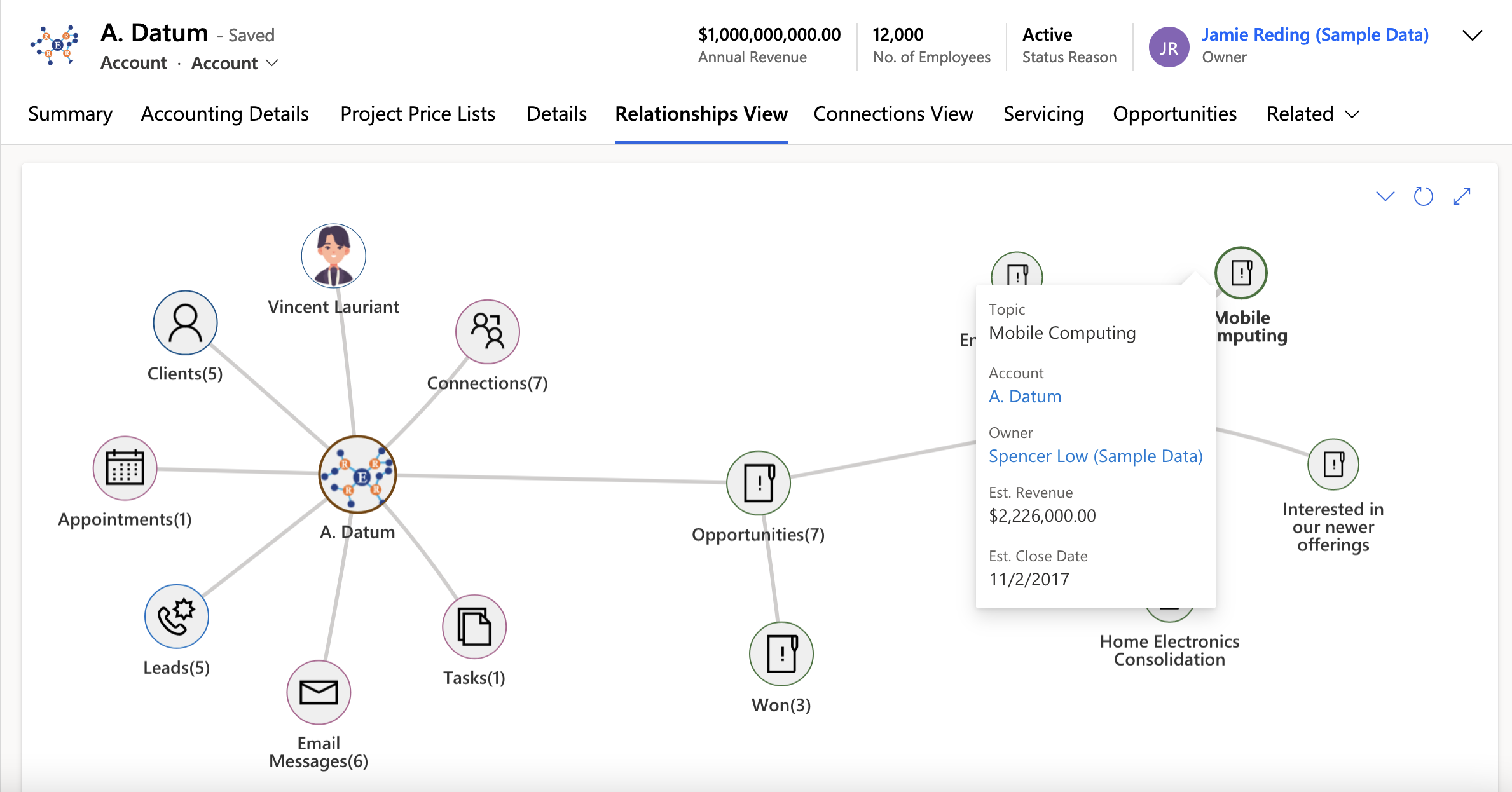 İlişkilerimi harita - Dynamics 365 varlık kayıtlarını ilişki haritalarına görselleştirin medya 3