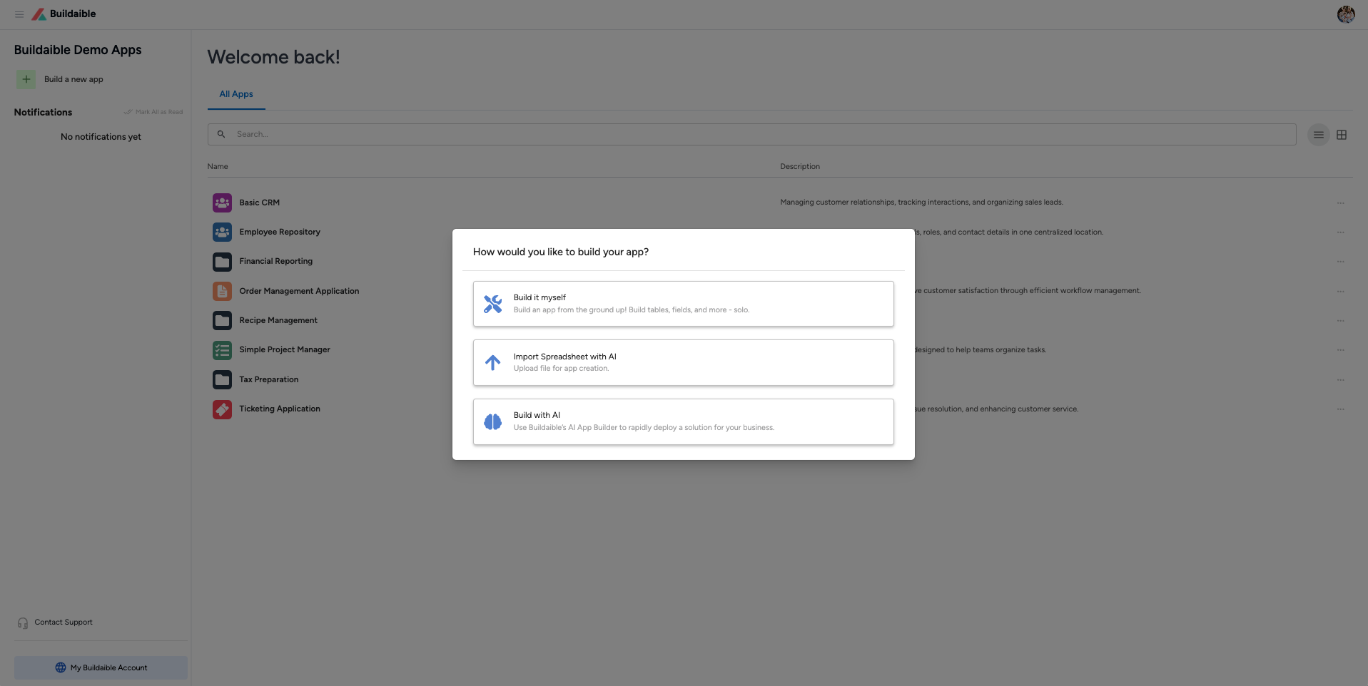 Média Buildaible - Créer sans limites.Construire sans code. 4