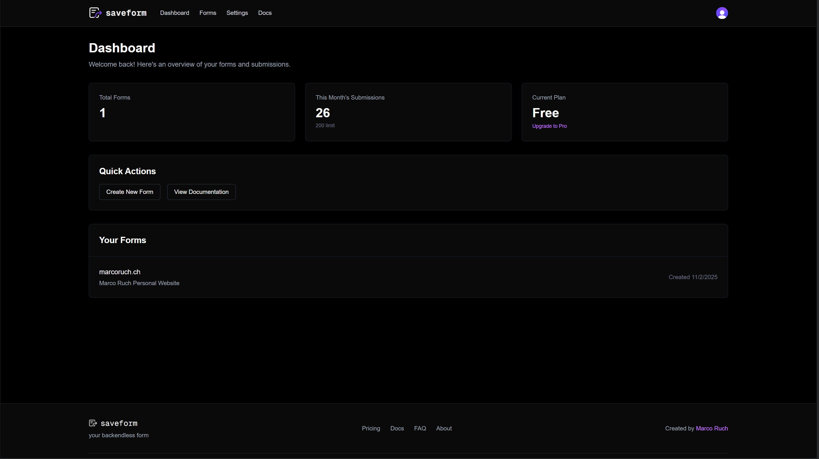SaveForm.io gallery image