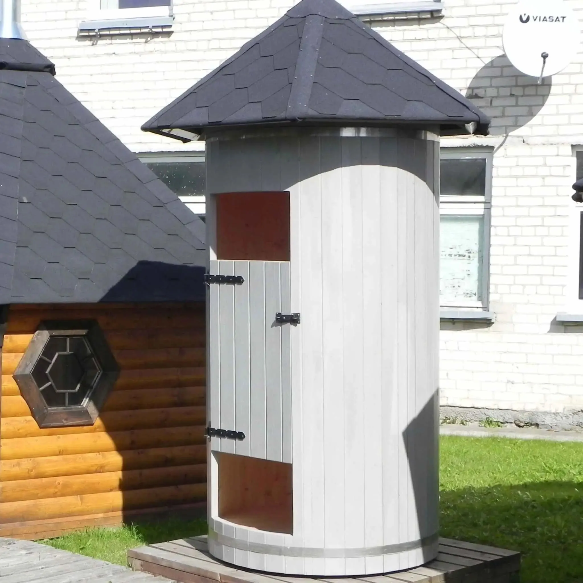 Eco-FriendlyPortableOutdoorShowerCubicle