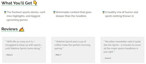 Sideline Sprint gallery image