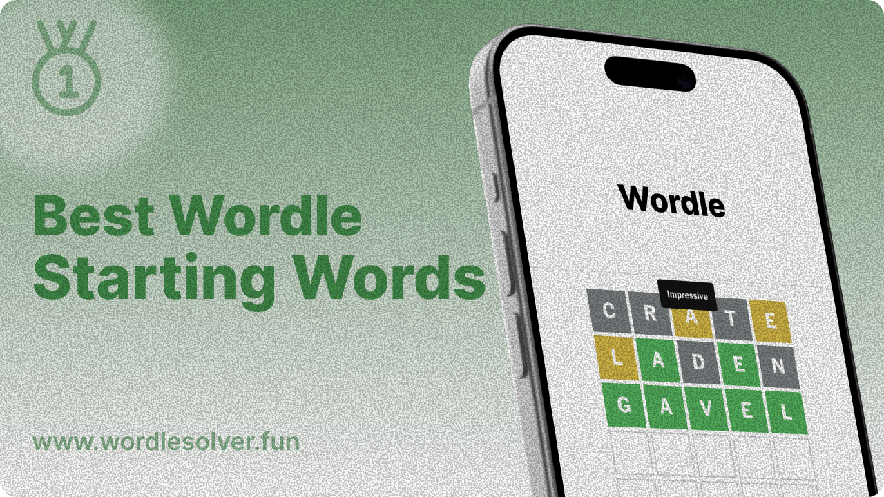 NYT Wordle Solver ~ 3.3 guesses gallery image