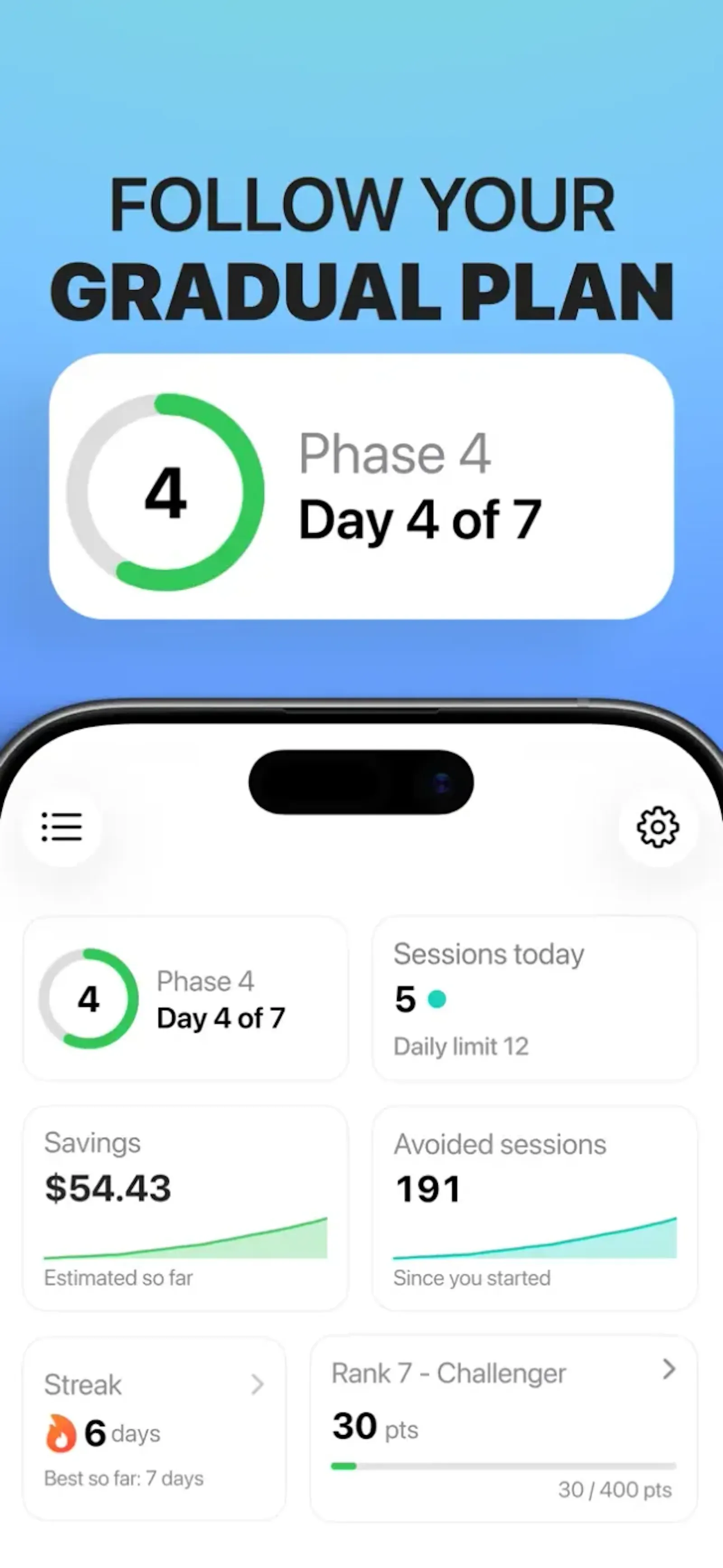 Quit Vaping Gradually screenshot 2