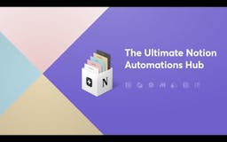 The Notion Automation Hub media 1