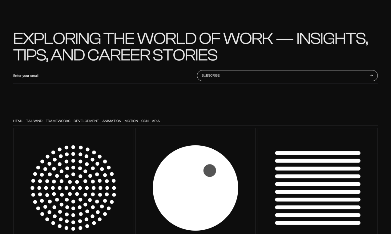 Carriera - A minimal and dark theme for your job board platform media 5