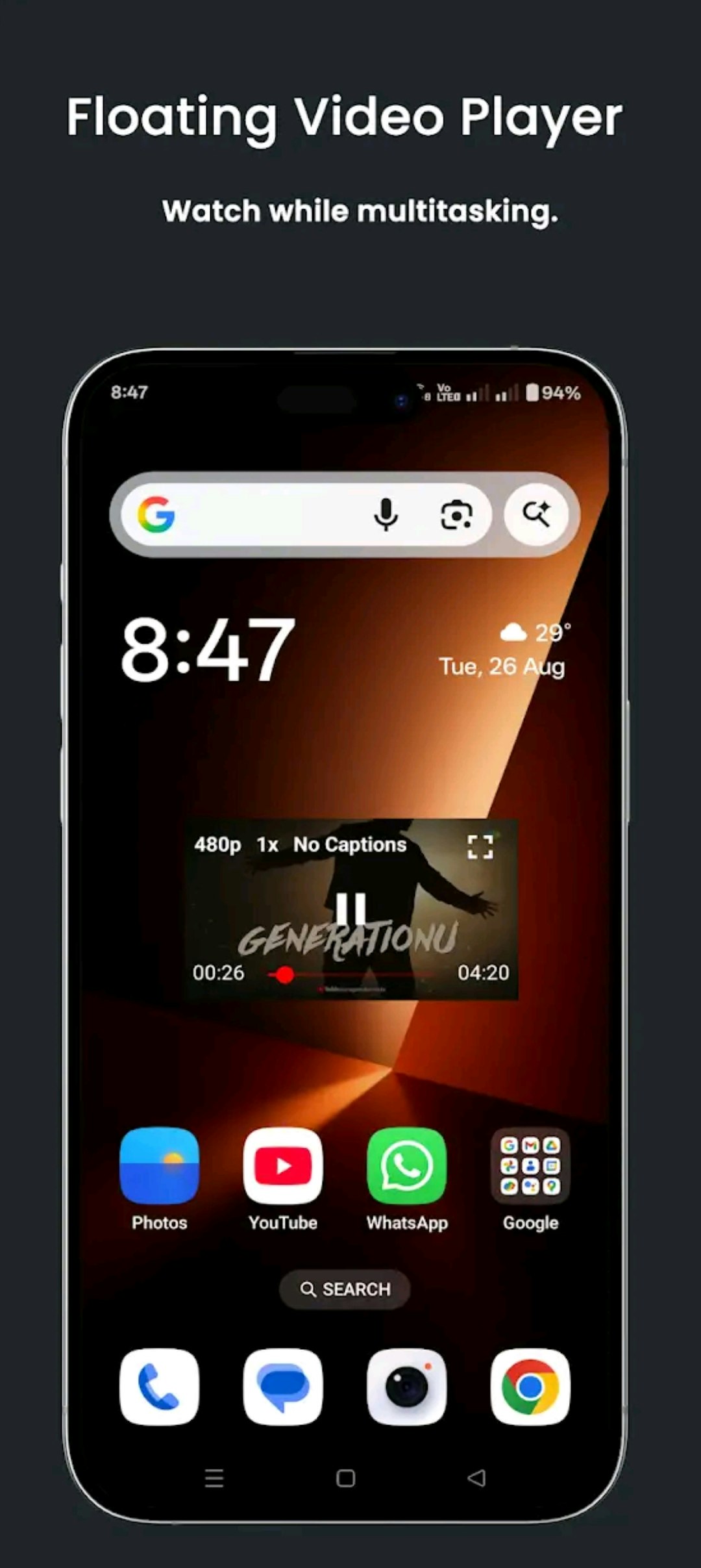 UCMATE  -  YouTube背景播放器應用程序 - YouTube官方視頻背景播放器應用程序適用於Android media 1