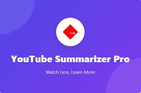 youtube summarizer pro