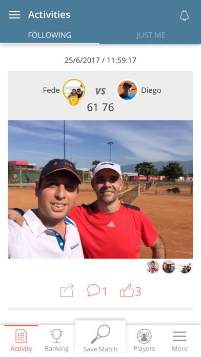 Central Court Tennis Tracker gallery image