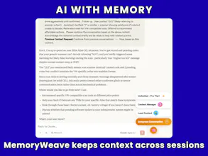 MemoryWeave gallery image