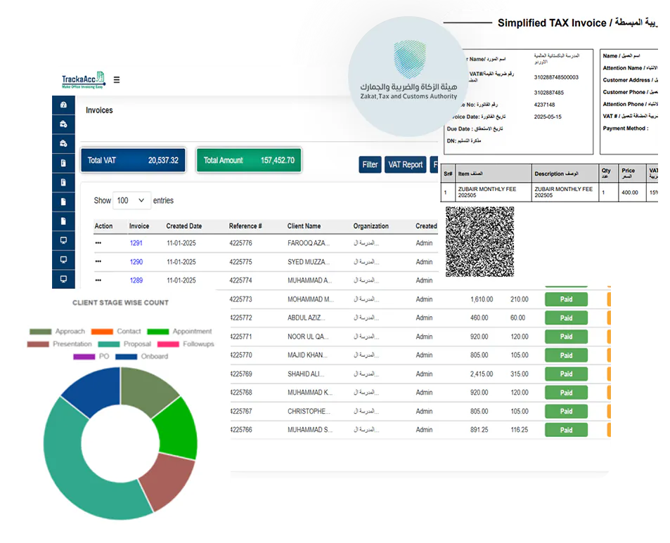 TrackaAcc | ZATCA E-Invoicing Software gallery image