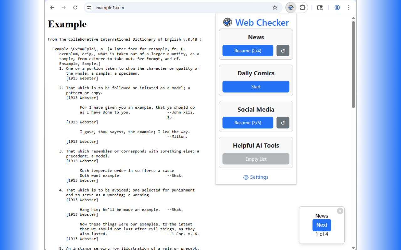 Web Checker gallery image