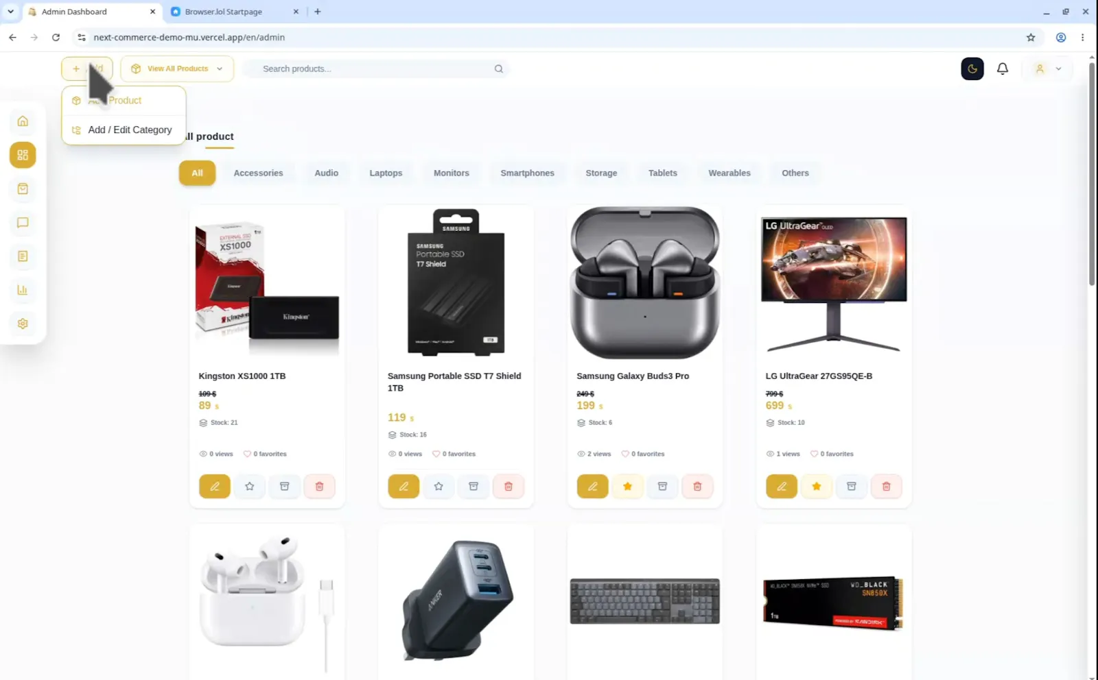 NextCommerce screenshot 3