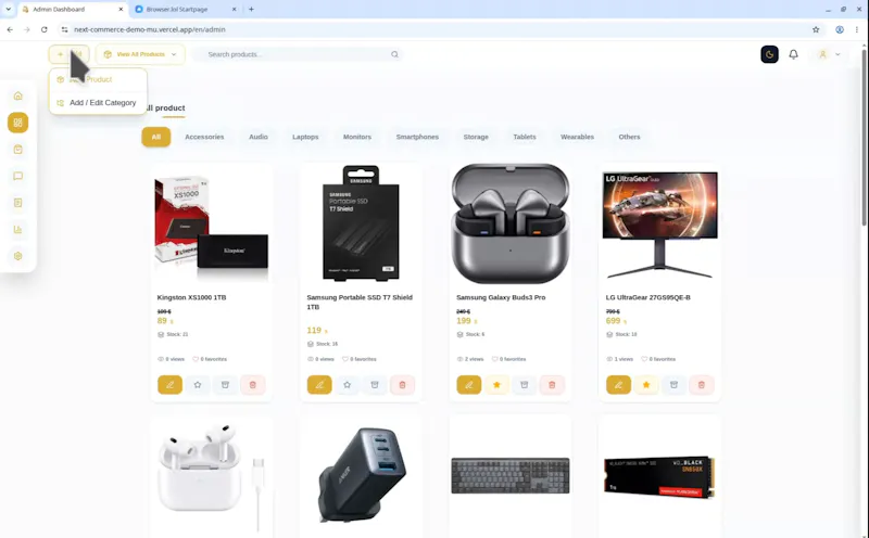 NextCommerce screenshot 3