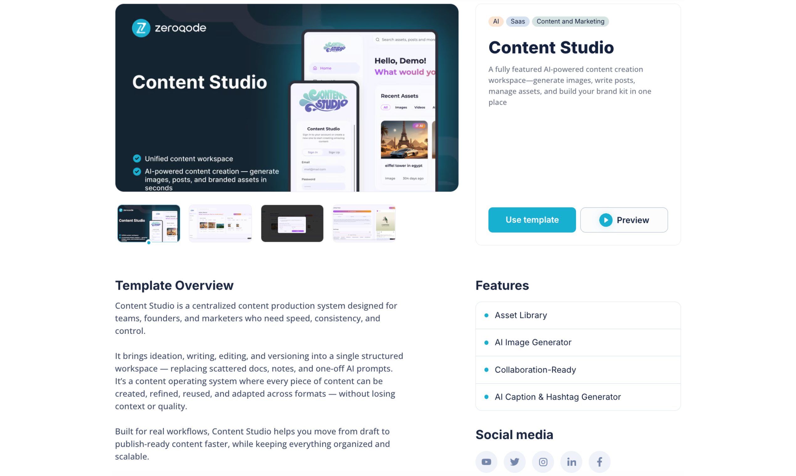 Lovable Templates - Screenshot 5 showing product features and functionality