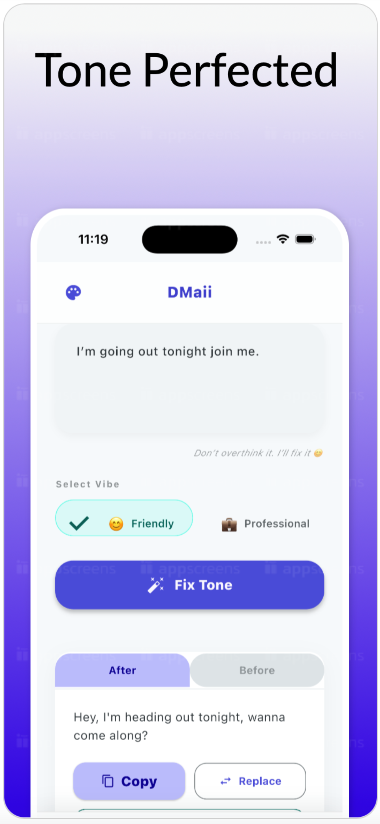 DMaii – AI Tone Assistant gallery image