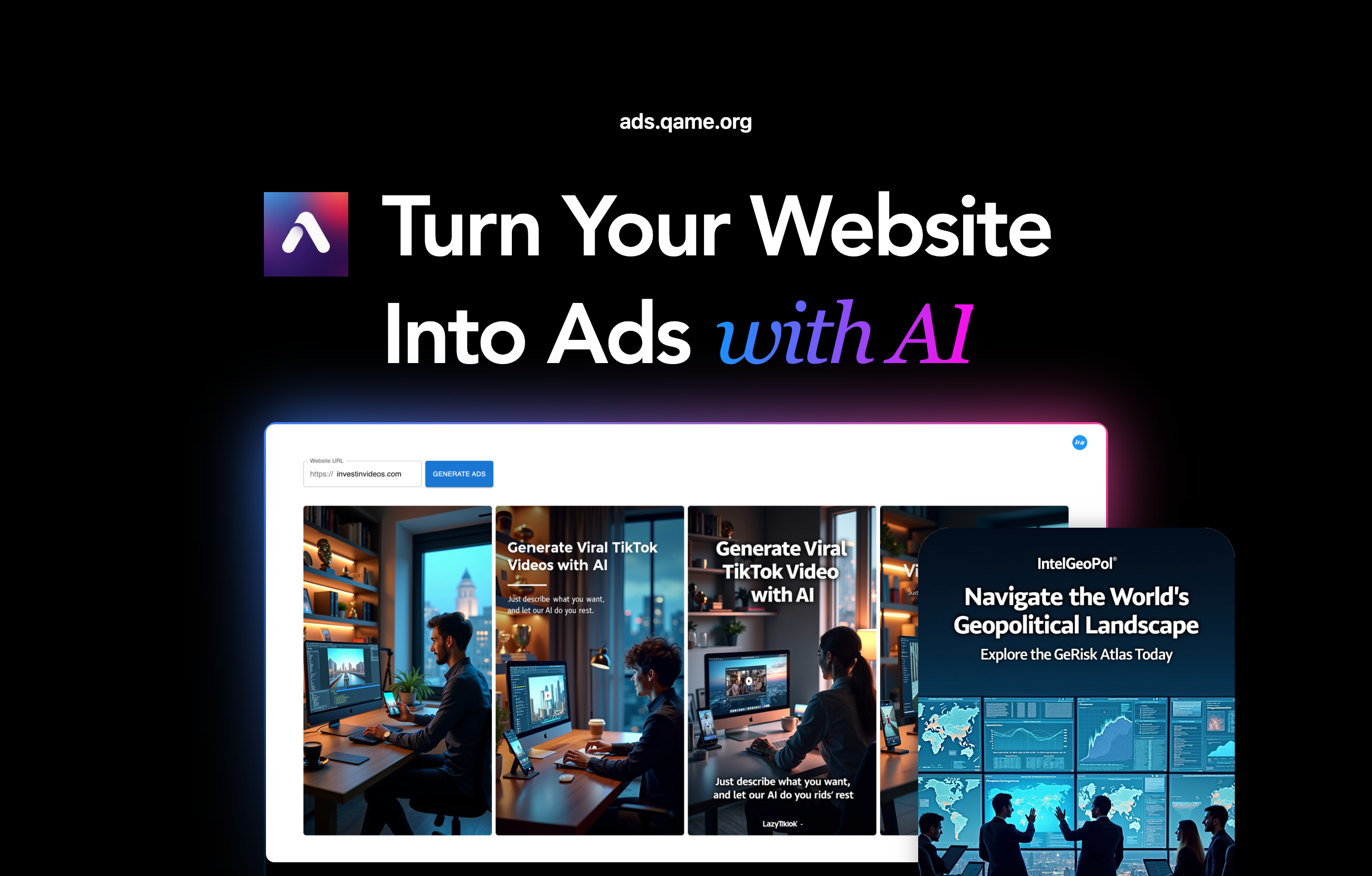 ads.qame.org - Convierta su sitio web en anuncios media 1