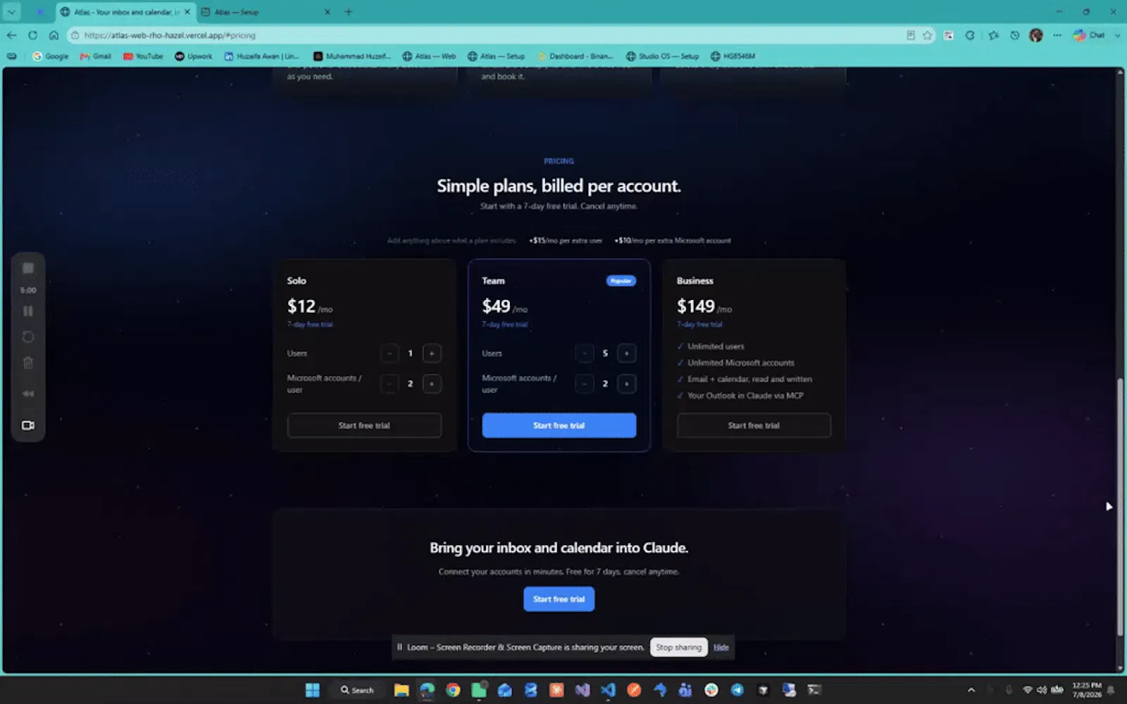 Atlas screenshot 1 (video preview)