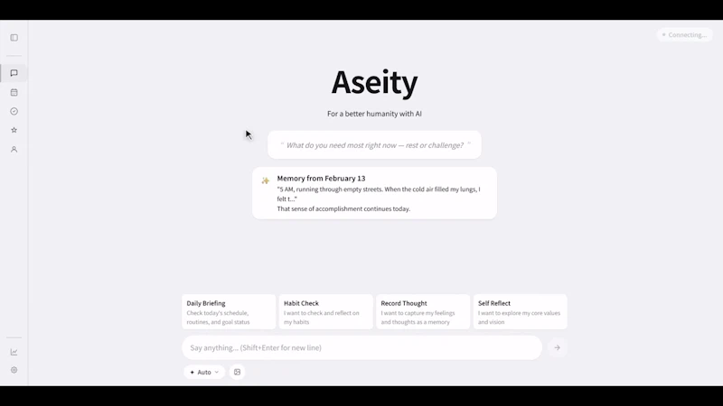 Aseity screenshot 1