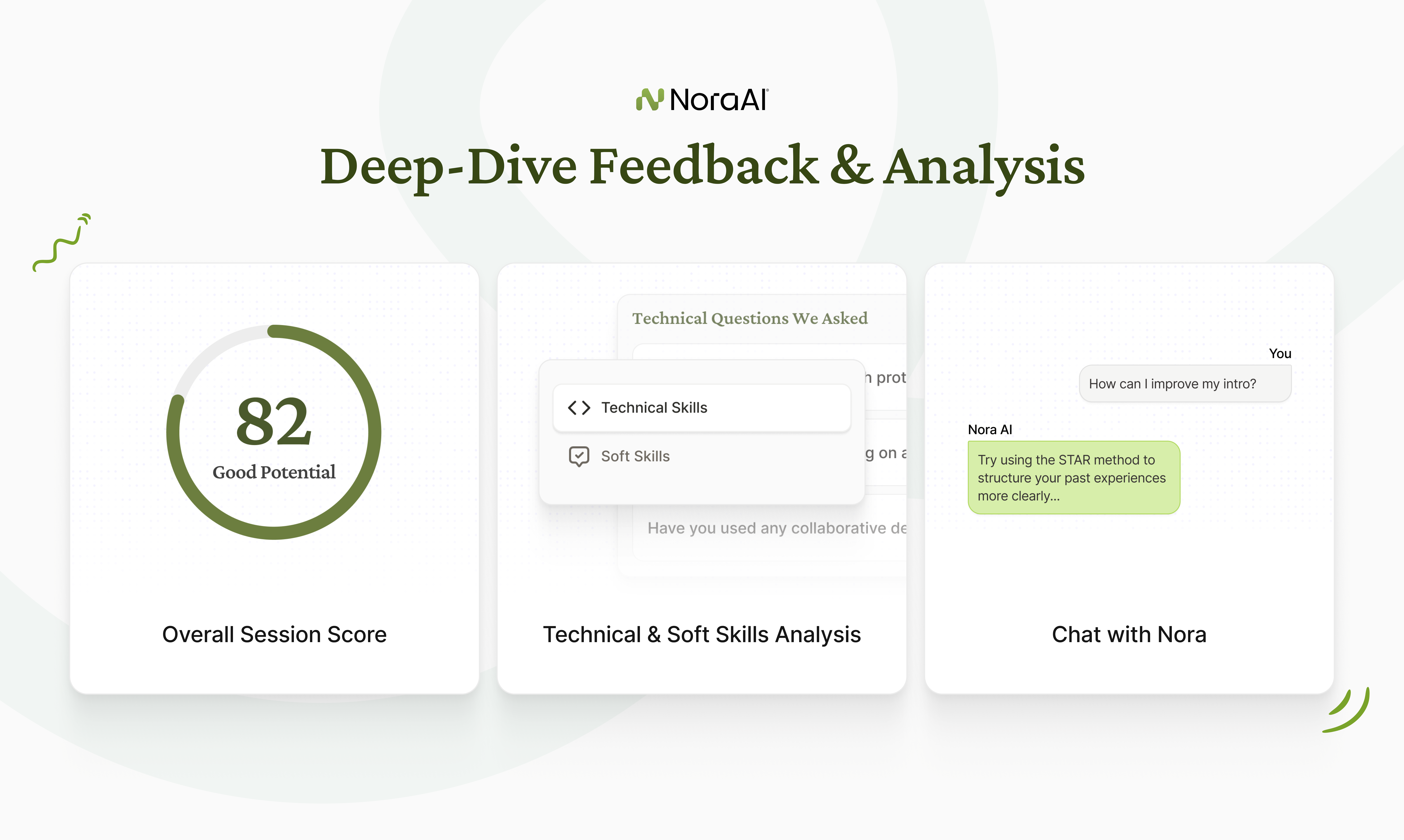 Nora AI - Screenshot 5 showing product features and functionality