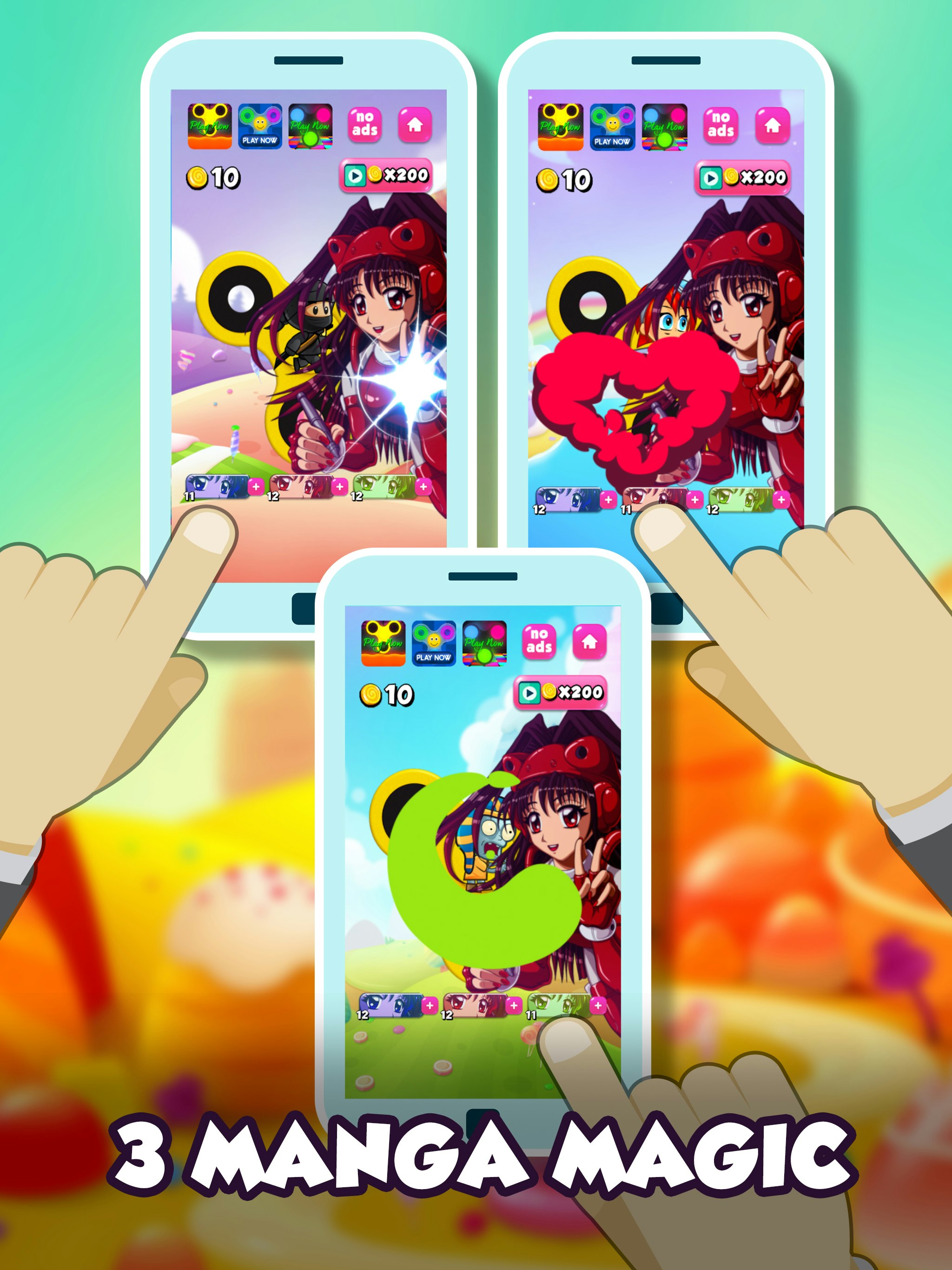 Ninja Kid vs Zombies Special - Fidget Spinner gallery image