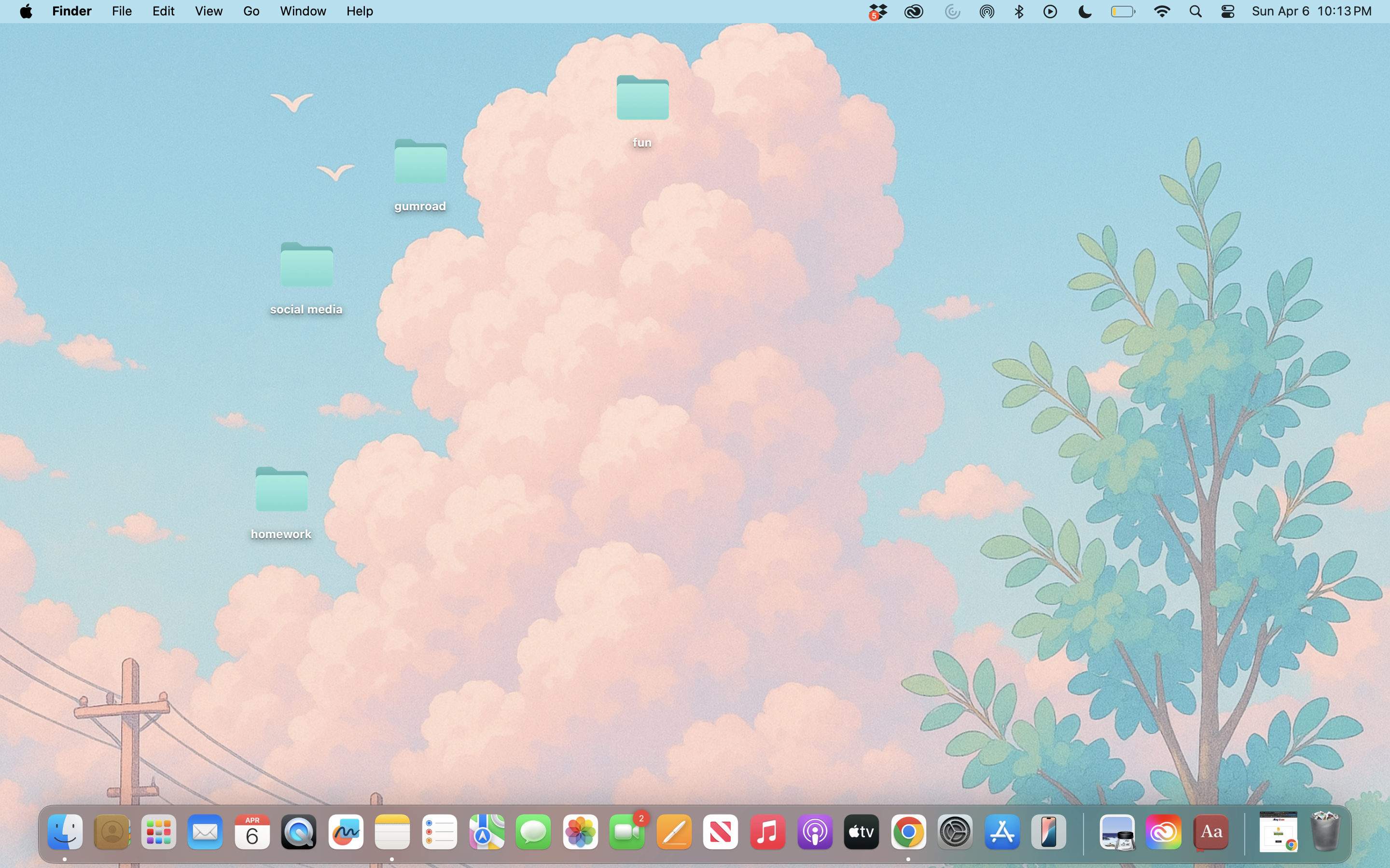 Pastell -Mac -Ordner -Symbole - Ästhetische Ordnersymbole zum Anpassen Ihres Mac -Desktops Medien 4