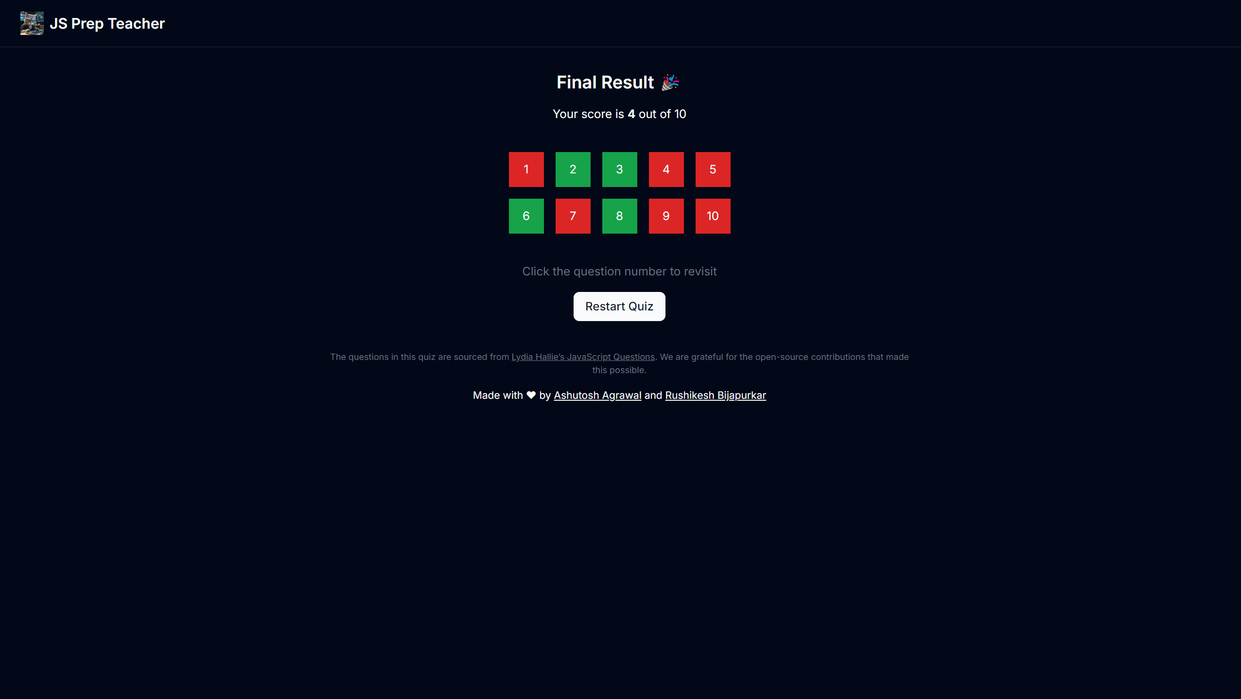 Bài kiểm tra chuẩn bị phỏng vấn JavaScript media 3