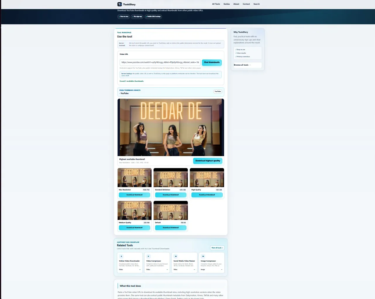 ToolsDiary gallery image