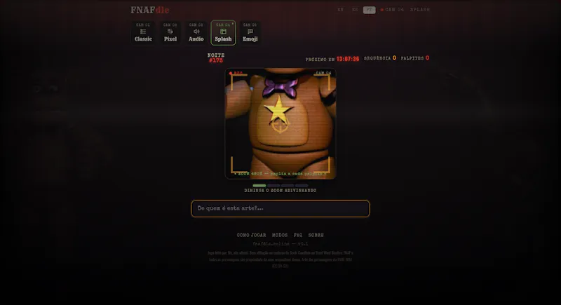 FNAFdle screenshot 5