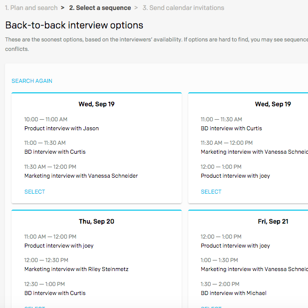Back-to-back coordination by Clara gallery image
