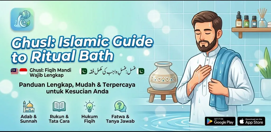 Ghusl: Fiqih Mandi Wajib Lengkap gallery image