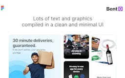 Bento UI Kit Free - Figma UI Kit media 3