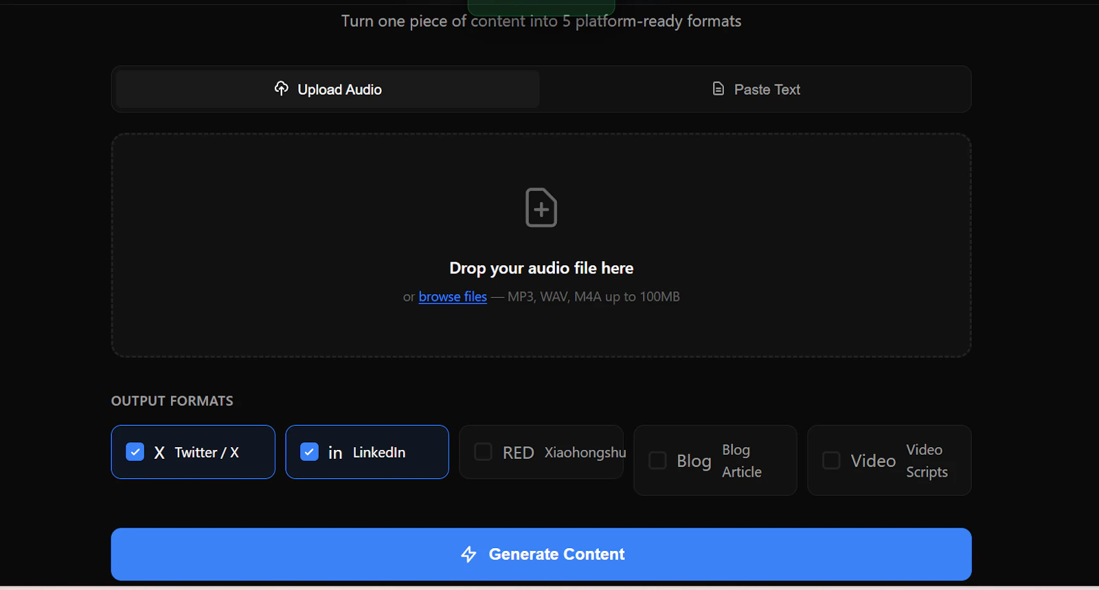 ContentRepurposer screenshot 4