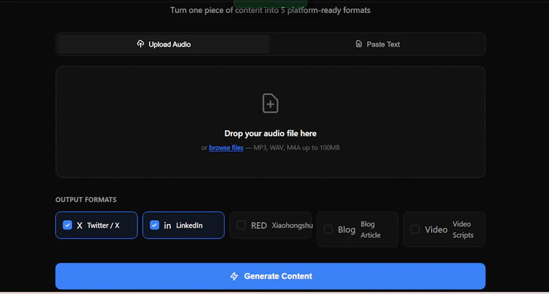 ContentRepurposer screenshot 4