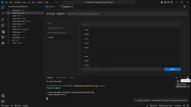 Easy npm gallery image