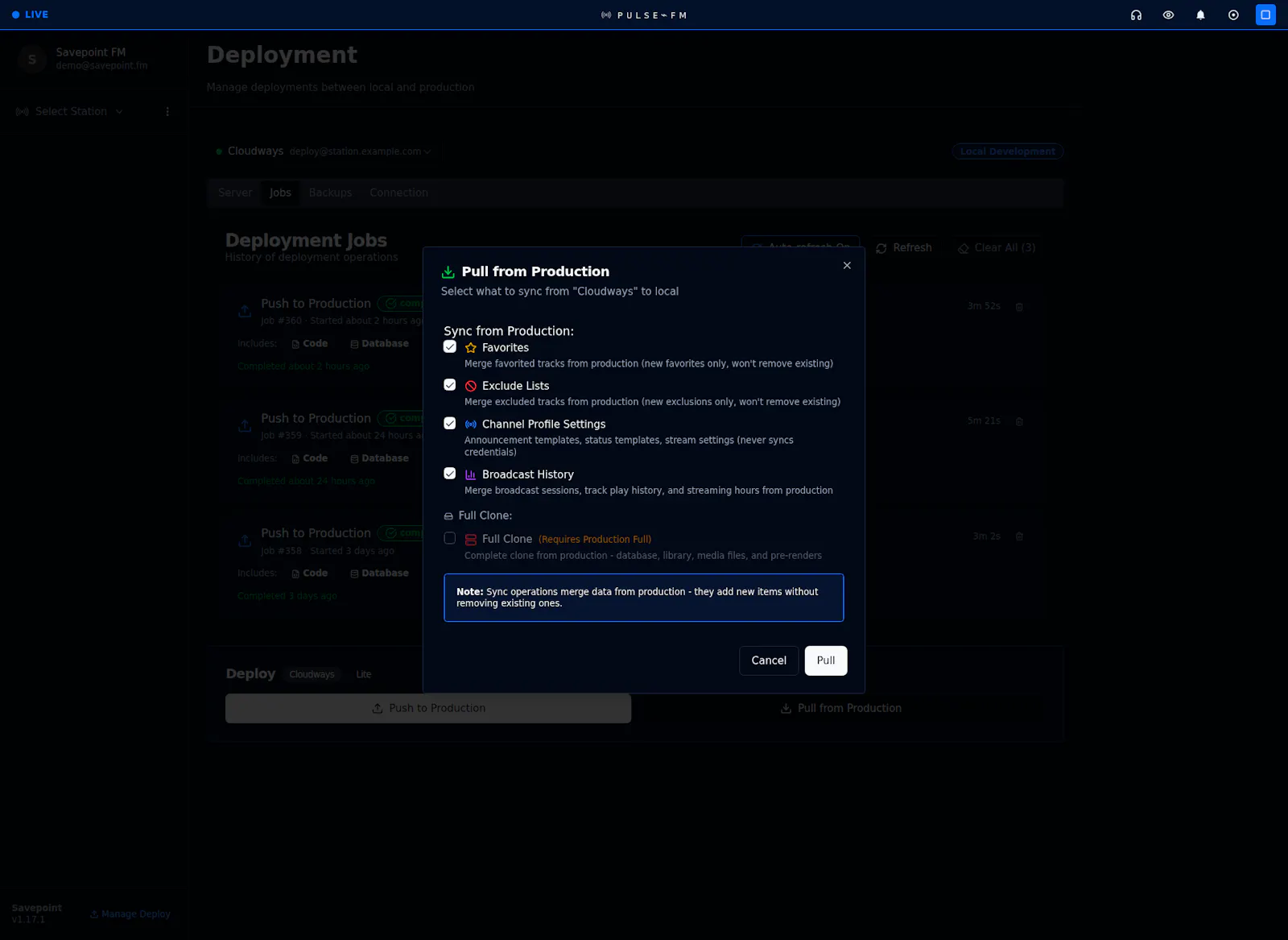 SavePoint Brodcasting Software screenshot 6